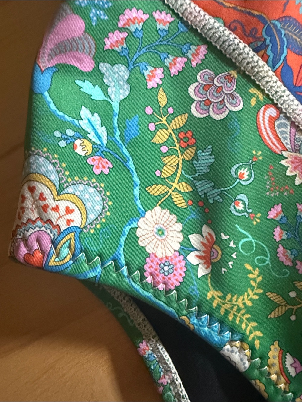 Cynthia Rowley Multicolor Floral Patchwork One-Piece Swimsuit - Picture 8 of 11